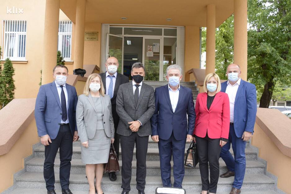 Delegacija Vlade FBiH i HNK (Foto: G. Š./Klix.ba)