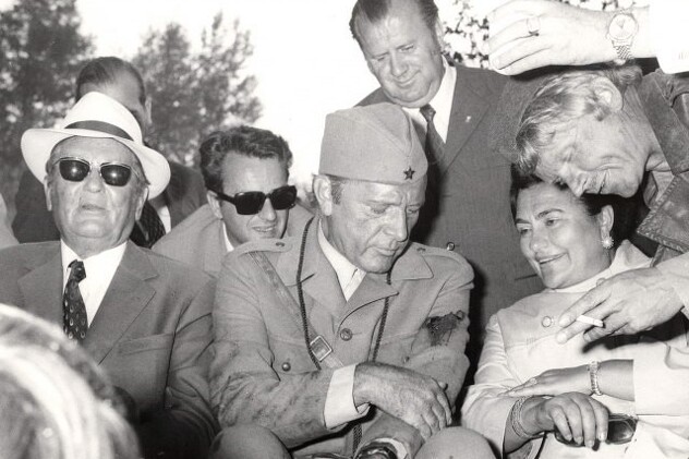 Richard Burton s Titom i Jovankom Broz