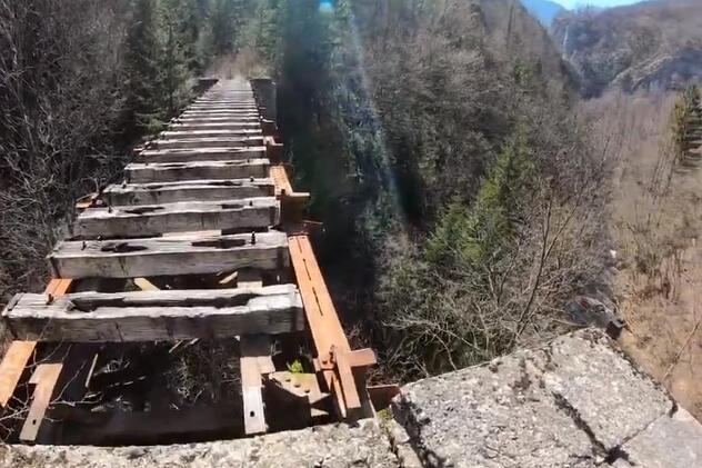 Pruga je dijelom i neprohodna (Foto: Printscreen)