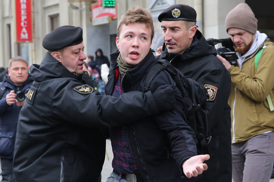Hapšenje Protaševiča ponovo uzburkalo odnose EU i Bjelorusije (Foto: EPA-EFE)