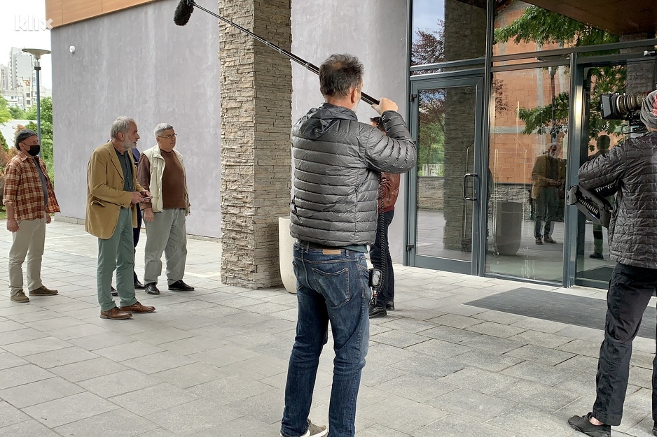 Na setu filma Deset u pola bh. oskarovca Danisa Tanovića (Foto: I. Š./Klix.ba)