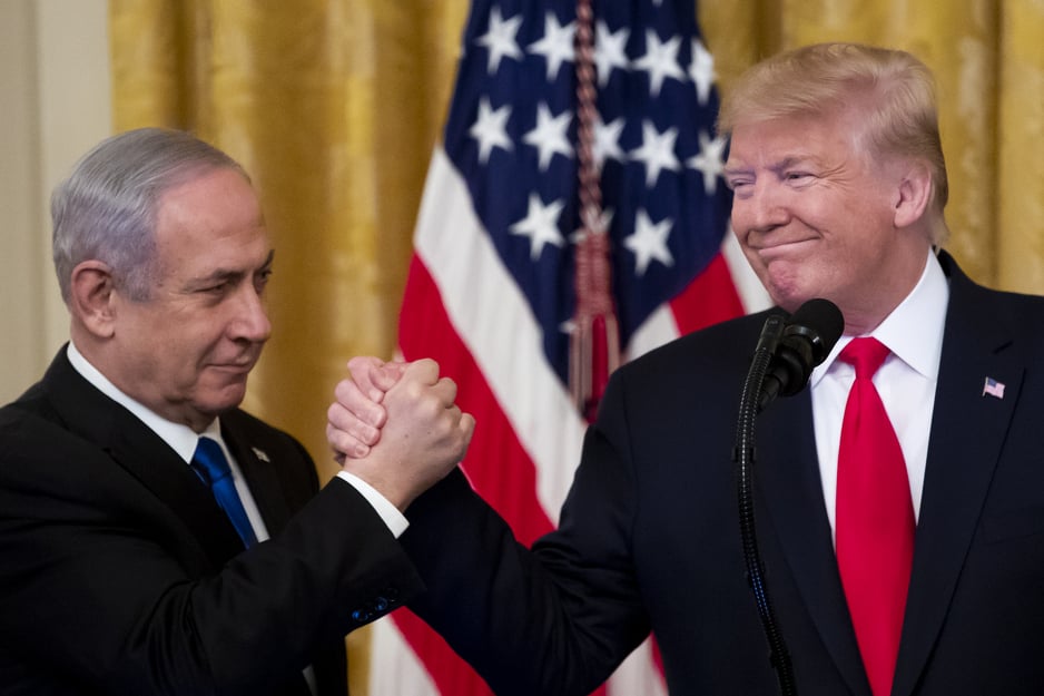 Netanyahu i Trump kao prst i nokat (Foto: EPA-EFE)