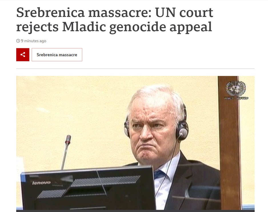 Britanski javni servis BBC također je ispratio događaj