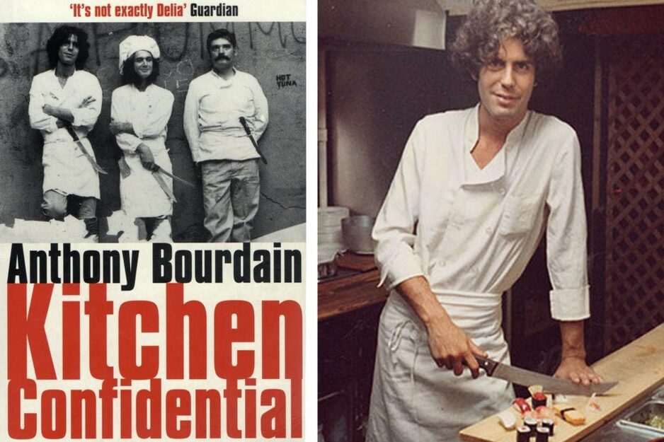 Omot romana “Kitchen Confidental” iz 2000. godine