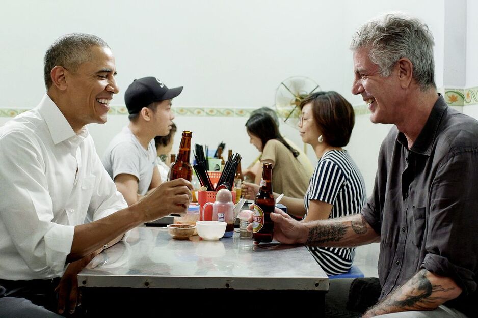 Barack Obama i Anthony Bourdain u Vijetnamu