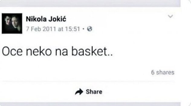 Sigurno bi sada mnogi željeli sa njim na basket...