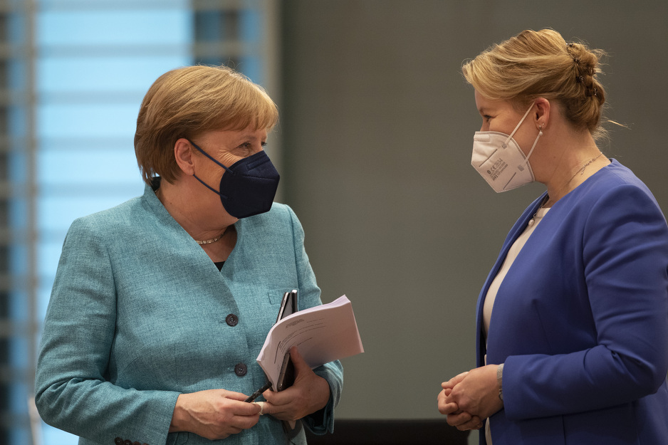 Merkel i Giffey u dobrim odnosima (Foto: EPA-EFE)