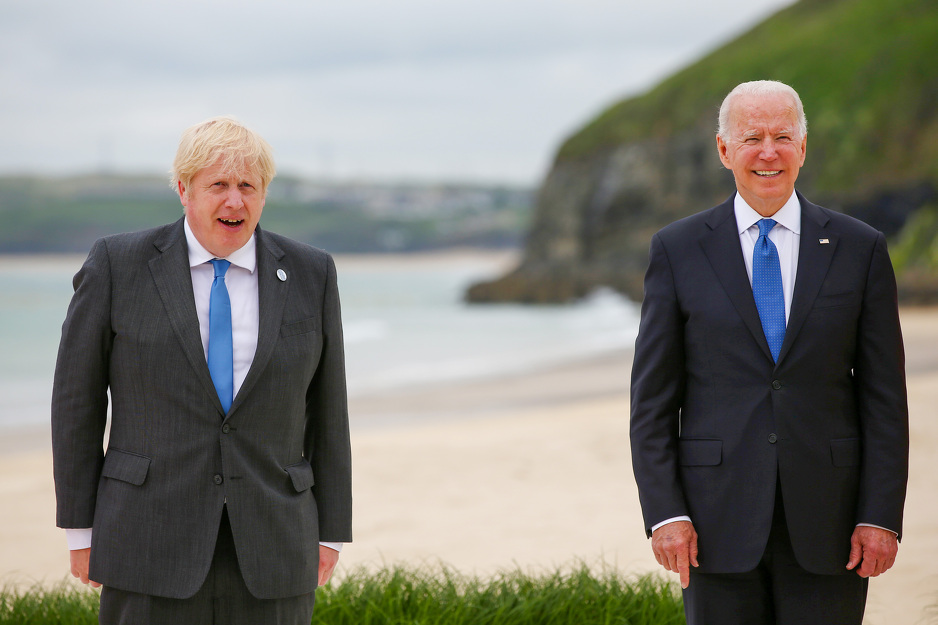 Johnson i Biden na samitu G7 u Engleskoj (Foto: EPA-EFE)