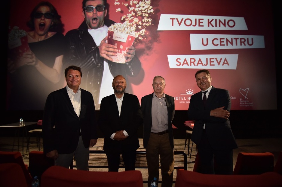Christof Papousek, Enver Hadžiabdić, Rasim Bajrović i Mirsad Purivatra