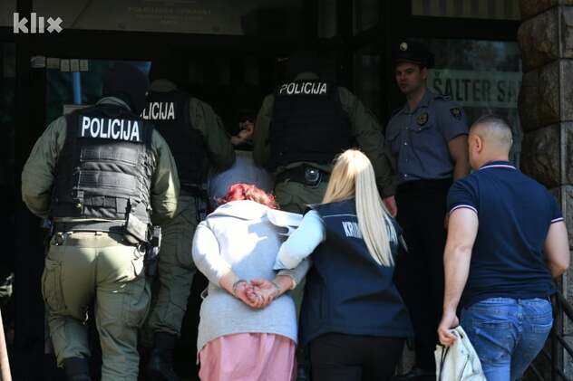 Hapšenje u Zenici (Foto: Klix.ba)