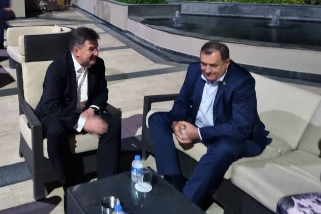 Miroslav Lajčak i Milorad Dodik