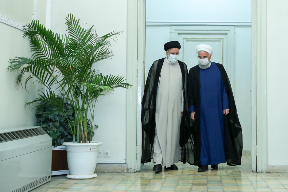 Ebrahim Raisi i Hassan Rouhani (Foto: EPA-EFE)