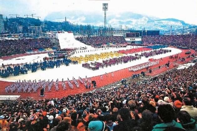 Svečana ceremonija otvaranja ZOI u Sarajevu 1984. (Foto: Wikipedia)