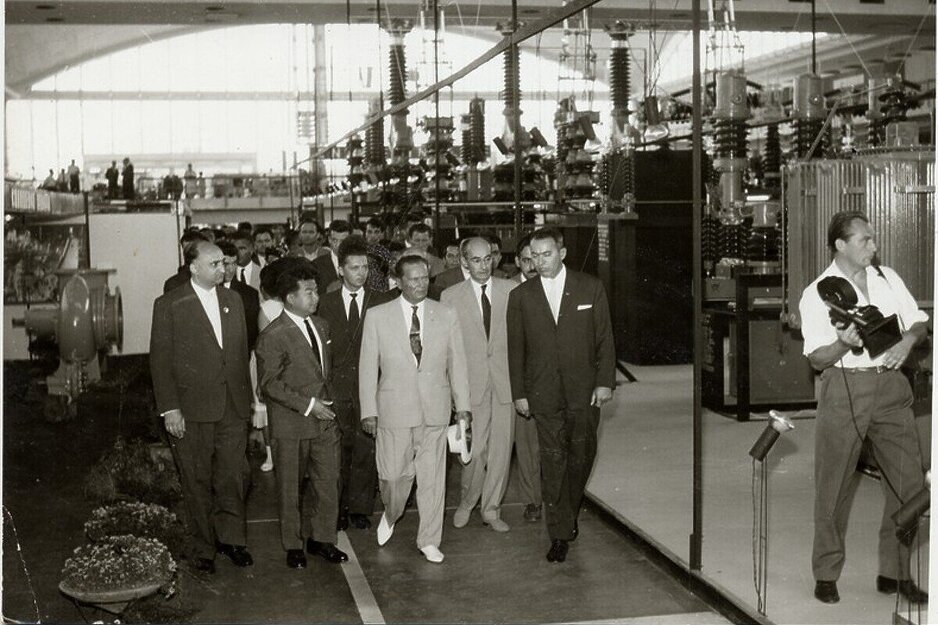 U društvu sa jugoslavenskim predsjednikom Josipom Brozom Titom (Foto: Wikipedia)