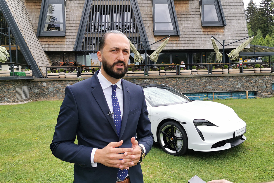 Armin Mulović, brand manager Porsche Bosna i Hercegovina (Foto: Klix.ba)
