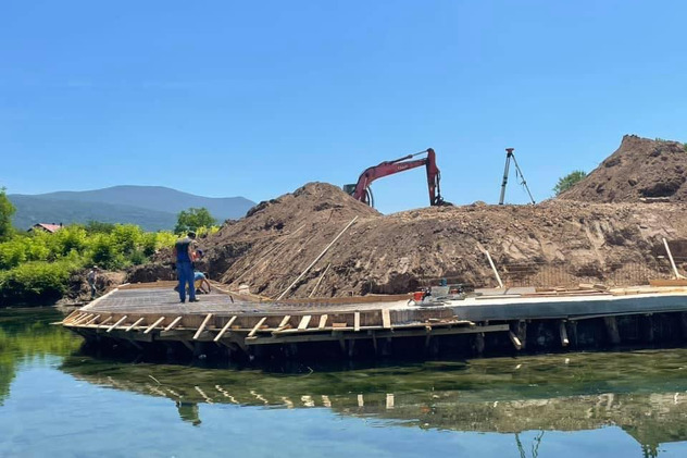 Nelegalna gradnja u Bihaću (Foto: Eko akcija)