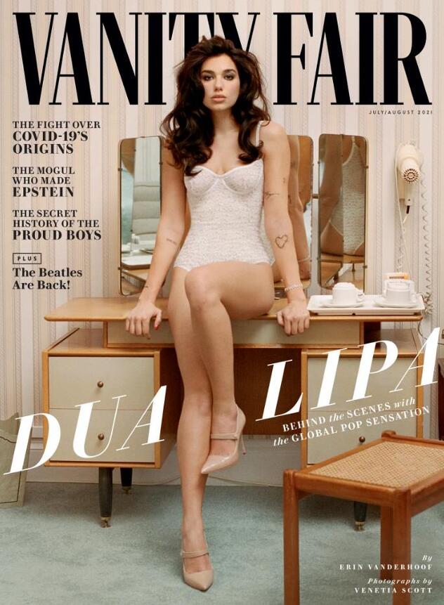 Dua Lipa za Vanity Fair (Foto: Twitter)