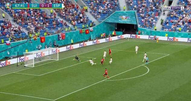 Trenutak kada je Shaqiri postigao gol za 1:1