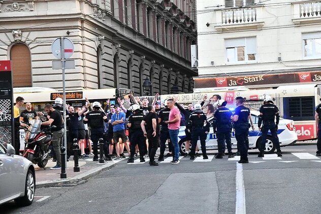 Incident na otvaranju izložbe