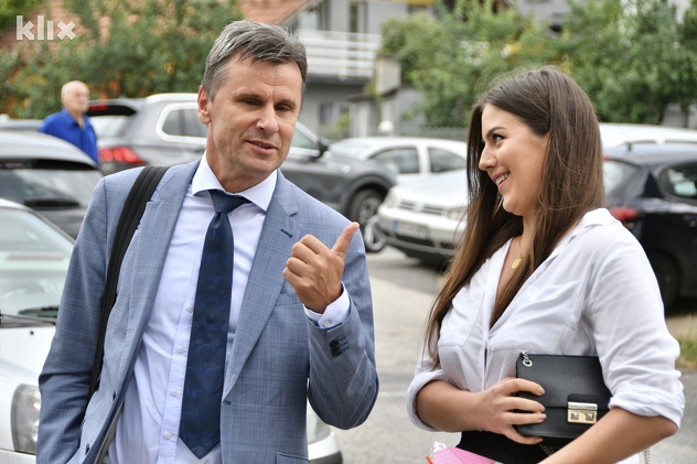 Pred početak današnjeg ročišta (Foto: I. Š./Klix.ba)