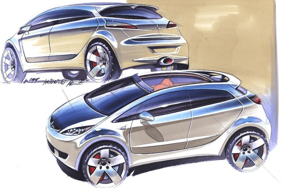 Mitsubishi CZ2 Concept (Foto: Instagram)