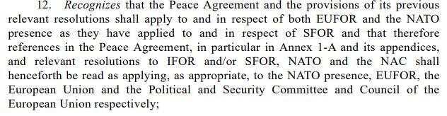 Dio Rezolucije 1575 Vijeća sigurnosti (2004. god.)