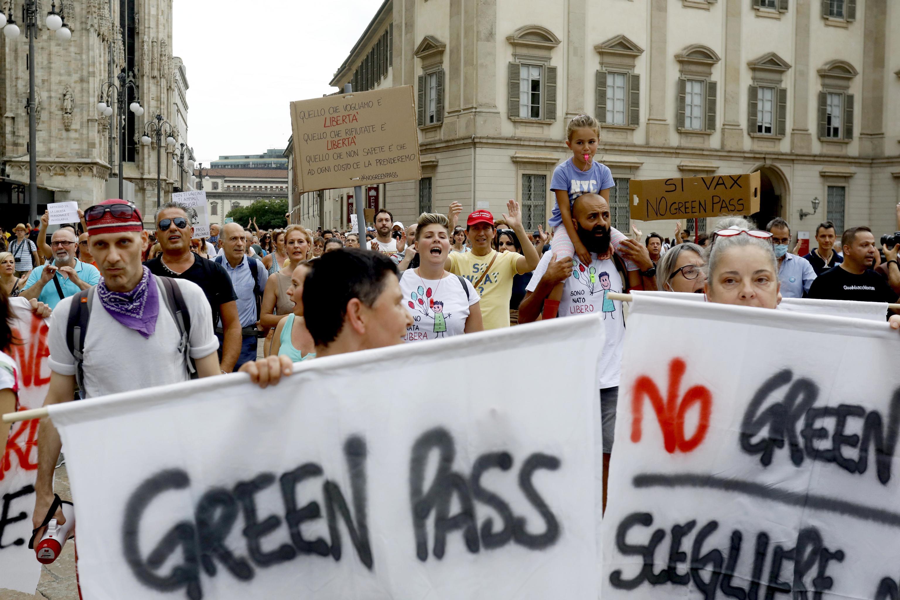 Protesti protiv najavljenih mjeraProtesti protiv najavljenih mjera (Foto: EPA-EFE)