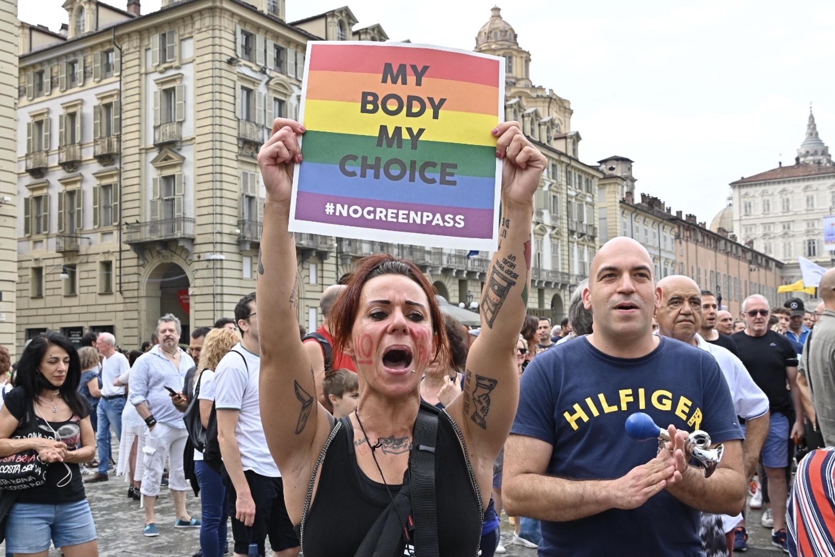Protesti protiv najavljenih mjera (Foto: EPA-EFE)