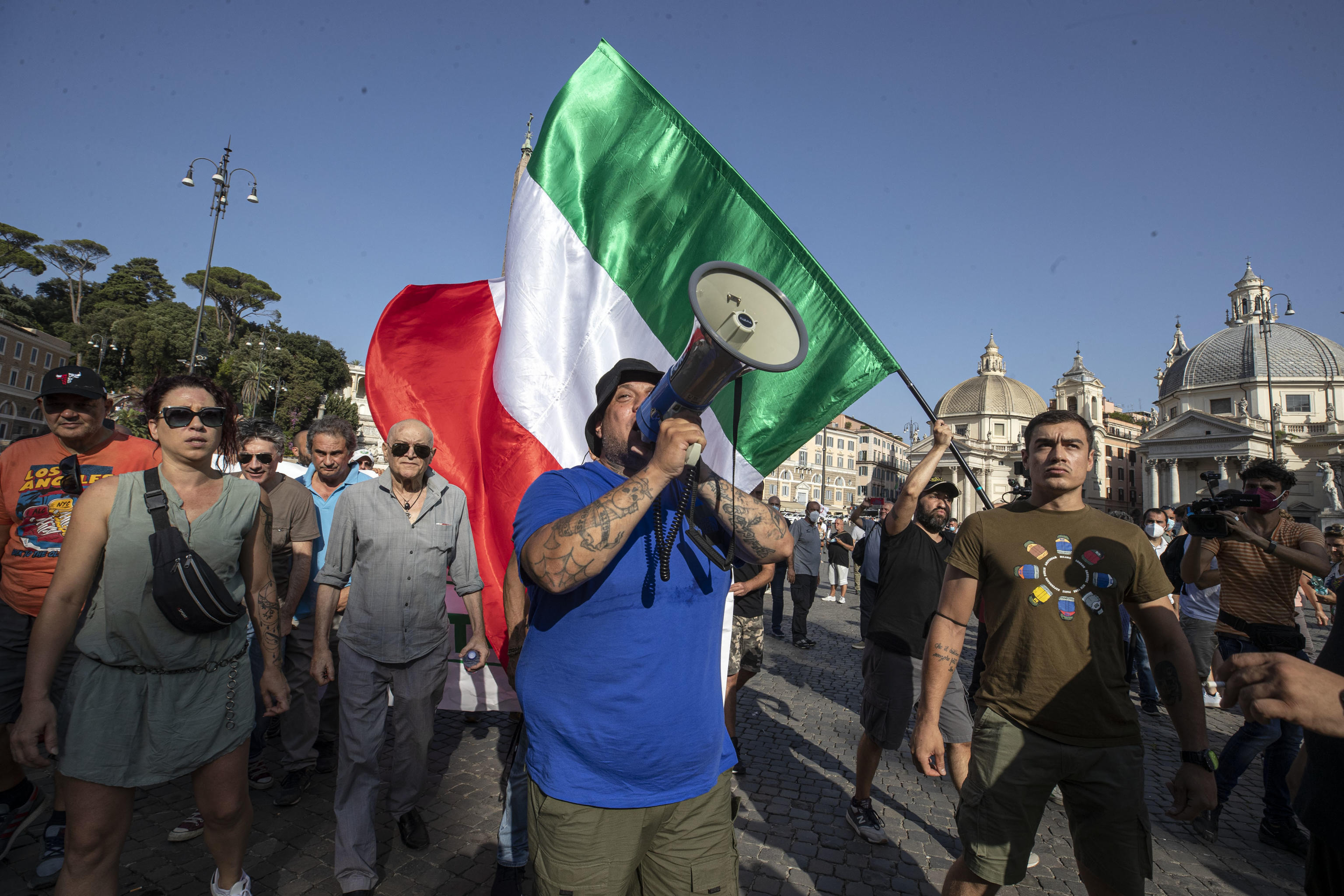 Protesti protiv najavljenih mjera (Foto: EPA-EFE)