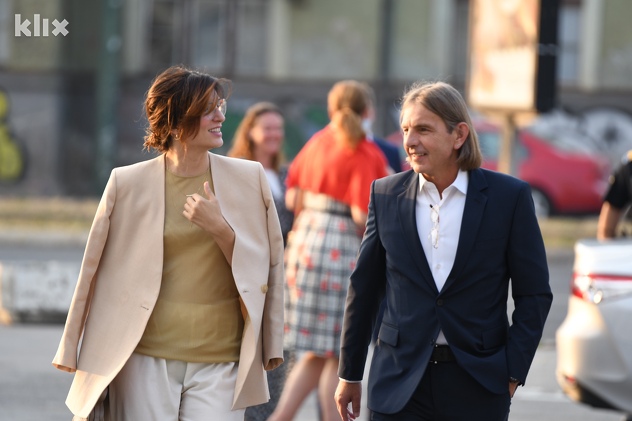 Sabina Ćudić i Predrag Kojović (Foto: D. S./Klix.ba)