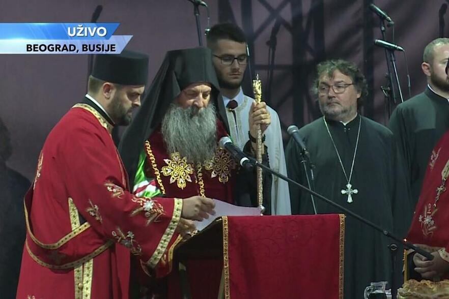Patrijarh Porfirije (Foto:Screenshot)