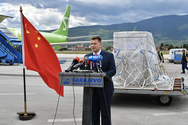 V.d. direktora Zavoda za javno zdravstvo Siniša Skočibušić (Foto: I. Š./Klix.ba)