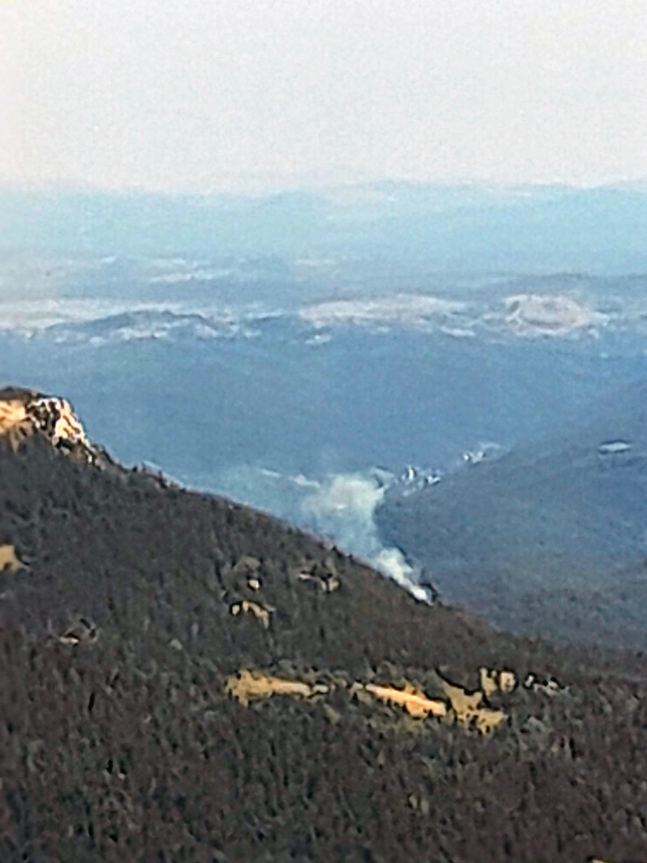 Požar na Ravnoj planini (Foto: SRNA)
