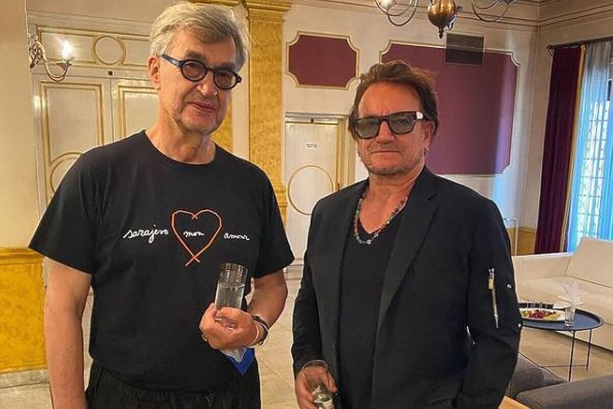 Wim Wenders i Bono u Narodnom pozorištu Sarajevo