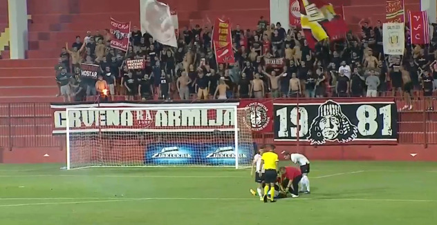 Bukviću se ukazivala pomoć nakon eksplozije petarde (Foto: Screenshot)