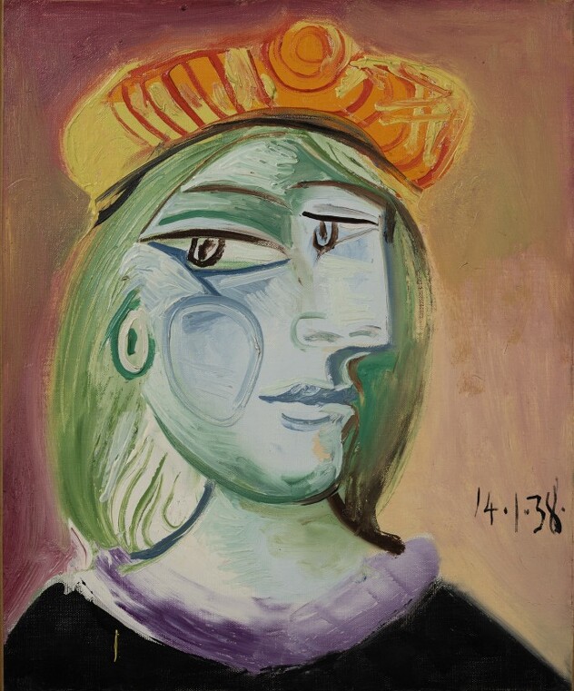Slika Femme au beret rouge-orange (Foto: Sotheby's)
