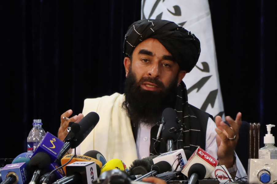 Glasnogovornik talibana Zabihullah Mujahid (Foto: EPA-EFE)