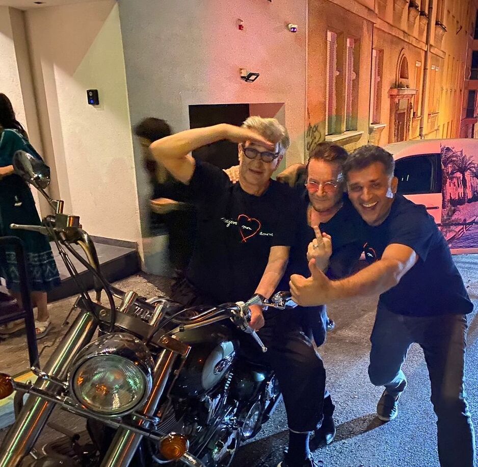 Wenders, Bono i Tanović (Foto: Instagram)