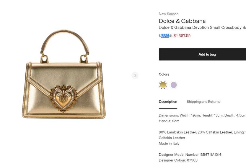 Dolce & Gabbana torbica