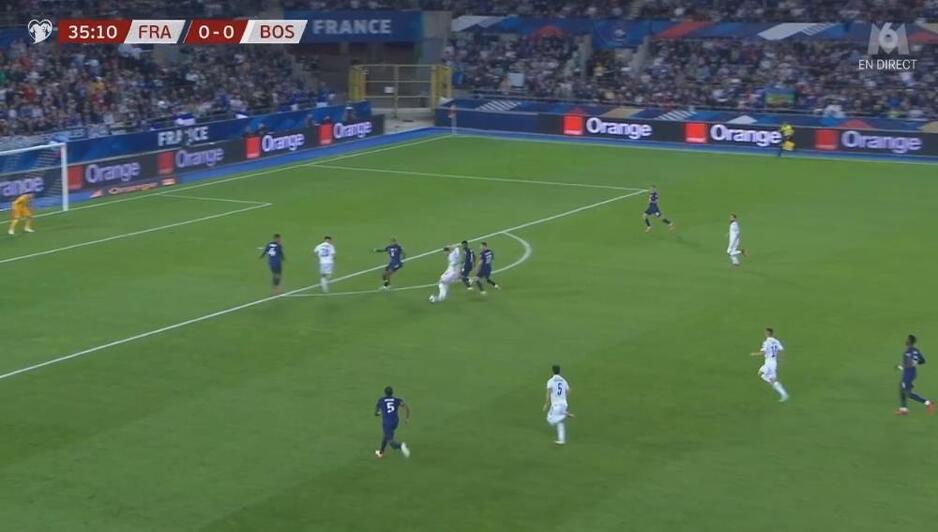 Trenutak kada je Džeko postigao gol za vodstvo Zmajeva