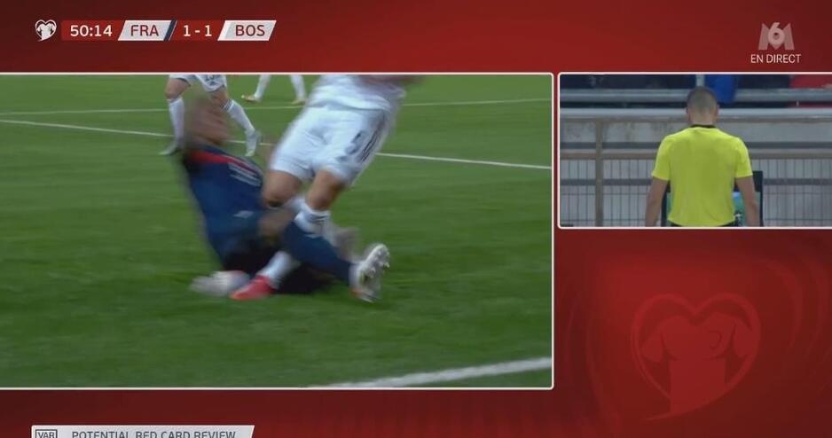 Start Koundea nad Kolašincem zbog kojeg je dobio crveni karton