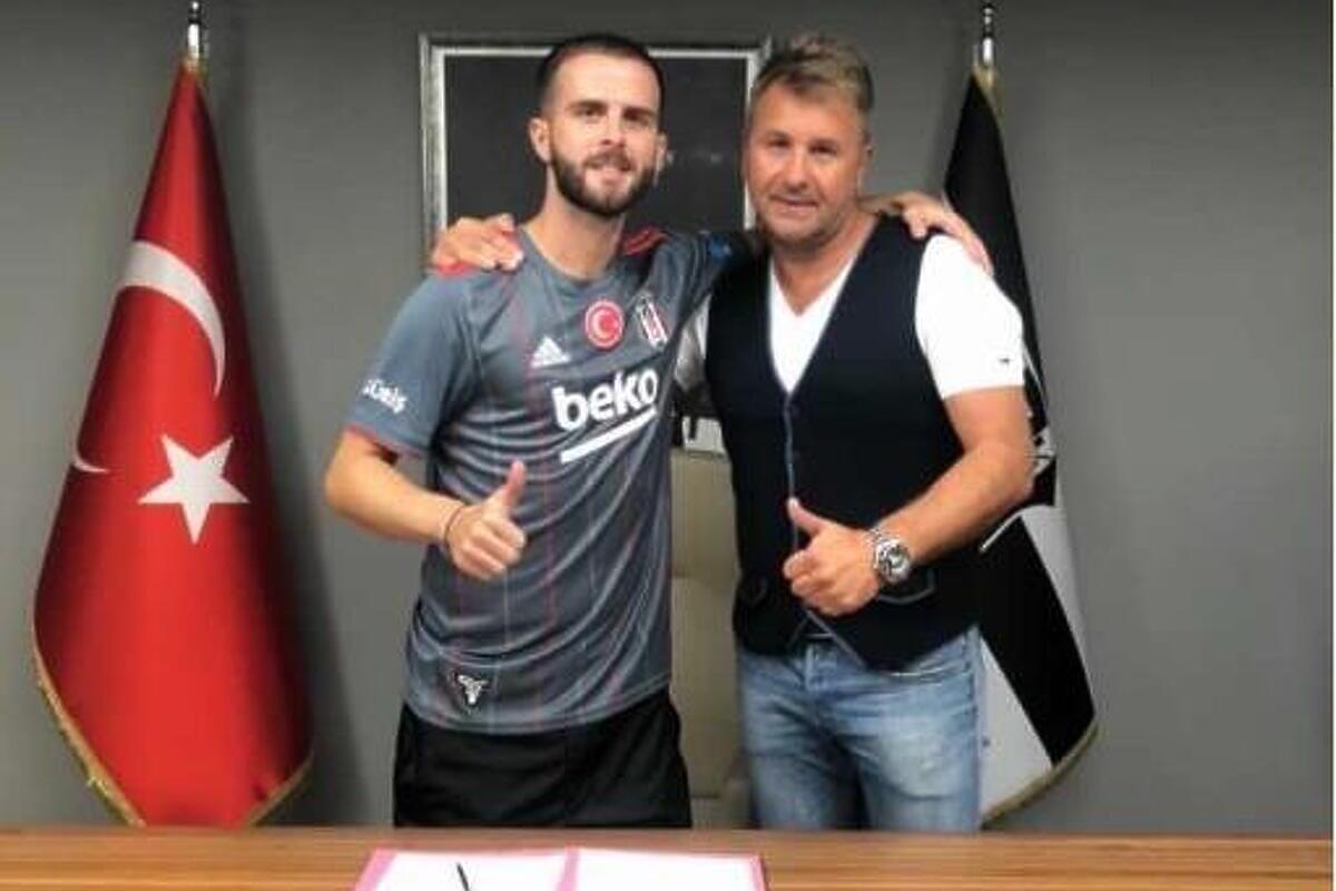 Miralem Pjanić s menadžerom Nerminom Čengićem