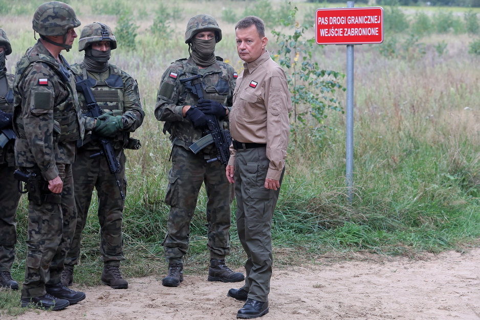 Poljska vojska na pograničnim dijelovima s Bjelorusijom (Foto: EPA-EFE)
