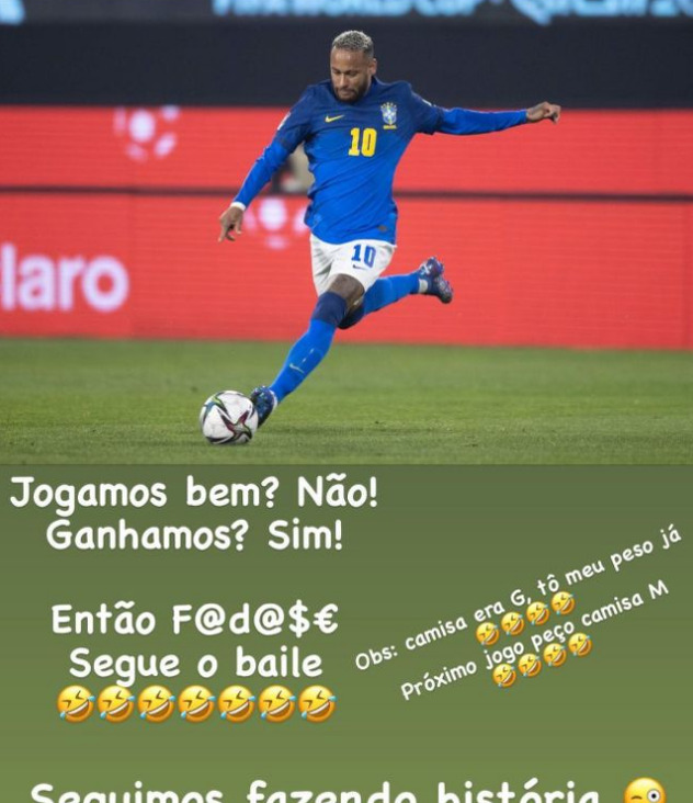 I sam Neymar se našalio (Foto: Instagram)