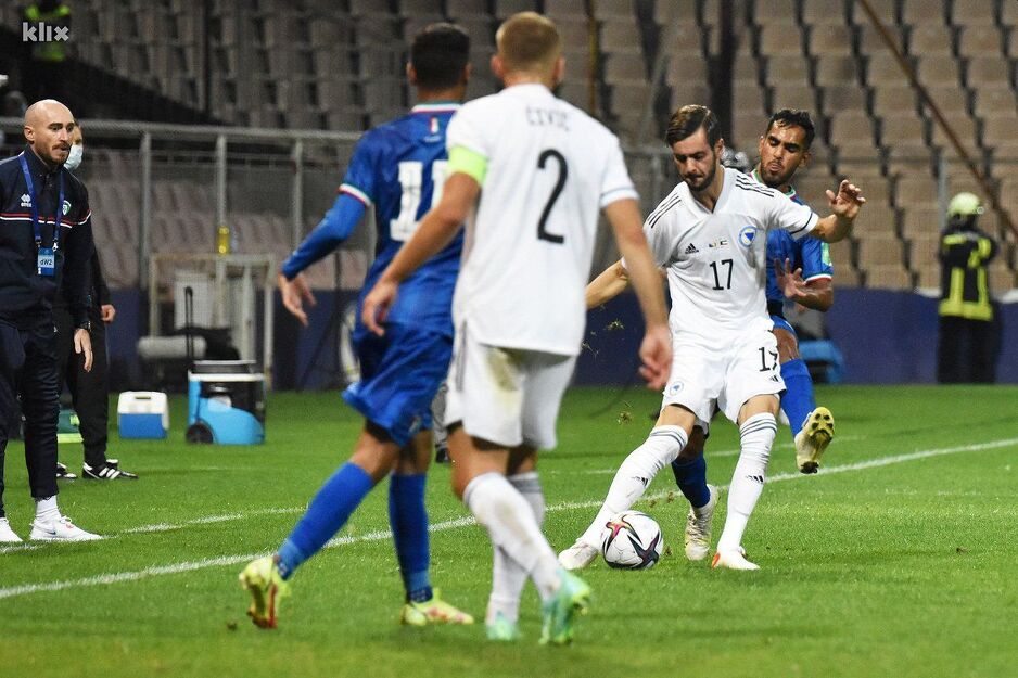 Adi Nalić je odigrao cijeli meč protiv Kuvajta (Foto: E. M./Klix.ba)