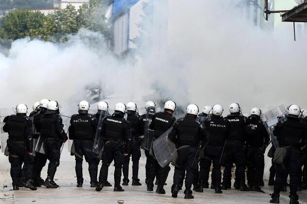 Cetinje jučer (Foto: EPA-EFE)