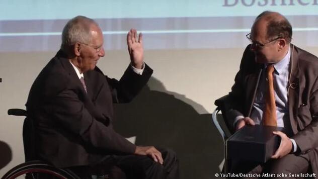 Predsjednik Bundestaga Wolfgang Schäuble sa Christianom Schmidtom (Foto: DW/DAG)