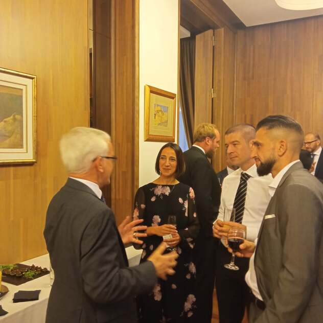 S promocije u Ambasadi BiH (Foto: Facebook)