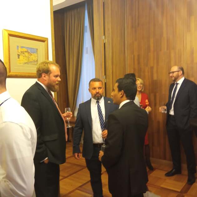 S promocije u Ambasadi BiH (Foto: Facebook)