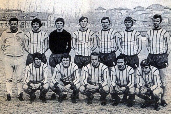 Ekipa Želje 1973.: Trener Ribar, Bukal, Janjuš, Sprečo, Janković, Kojović, Bećirspahić, Deraković, Hrvat, Hadžiabdić, Bratić i Jelišić (Foto: fkzeljeznicar.ba)